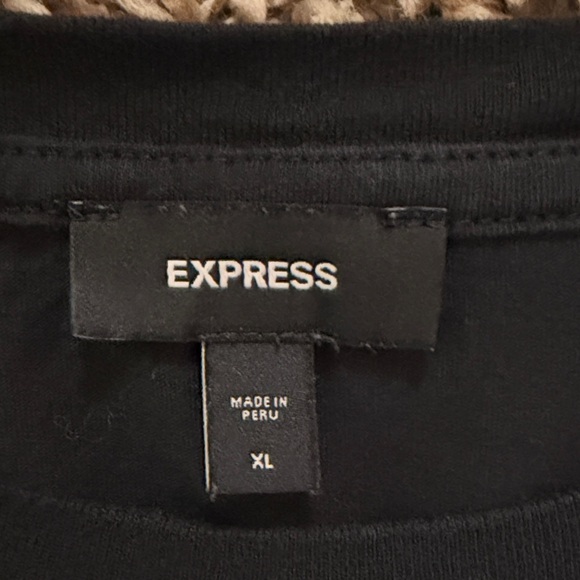 Express Black and Blue Scenic Men's Tee - Picture 2 of 2